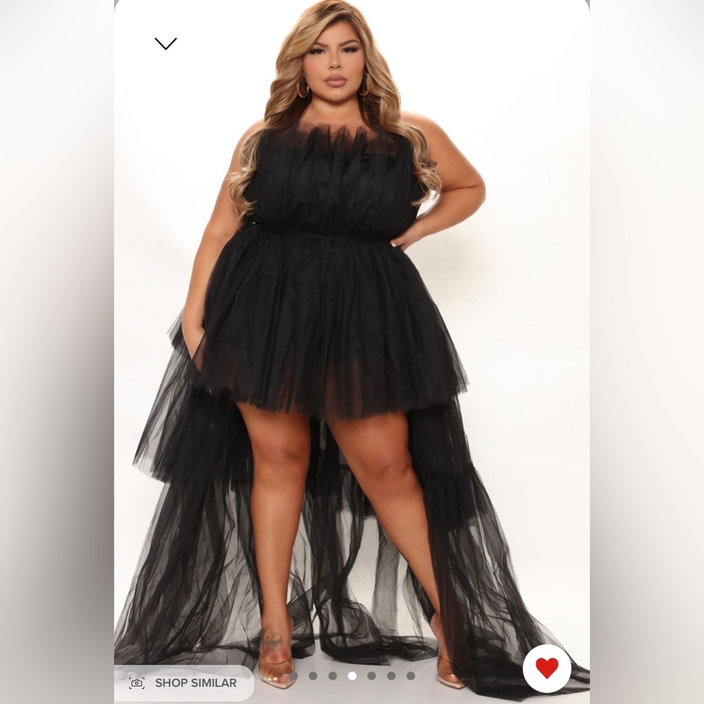 Black Tulle Dress